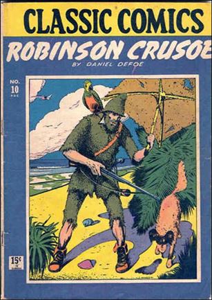 Classic Comics/Classics Illustrated issue 10-D HRN 14 - Blue/Gray Cover