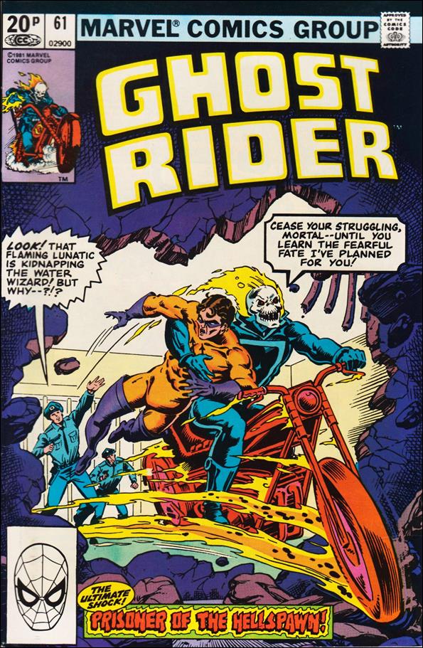 Ghost Rider (1973) issue 61-B UK Price Cover