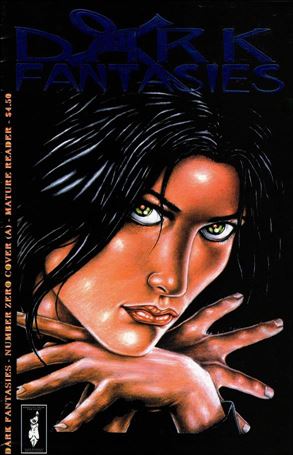 Dark Fantasies issue 0-C Blue Foil Cover