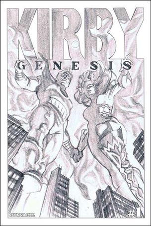 Kirby: Genesis issue 1-K Alex Ross 1:100 Sketch Cover