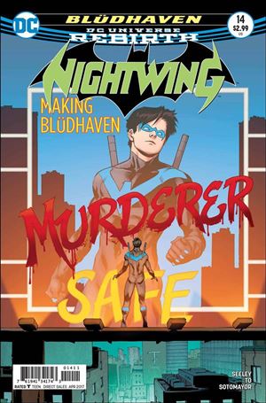Nightwing (2016) issue 14 Marcus To Cover