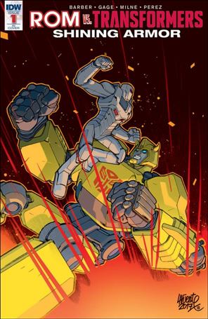 Rom Vs Transformers: Shining Armor issue 1-D David Lafuente 1:10 Cover