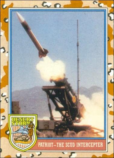 Desert Storm: Series 2 (Base Set) card 166 Patriot - The Scud Intercepter