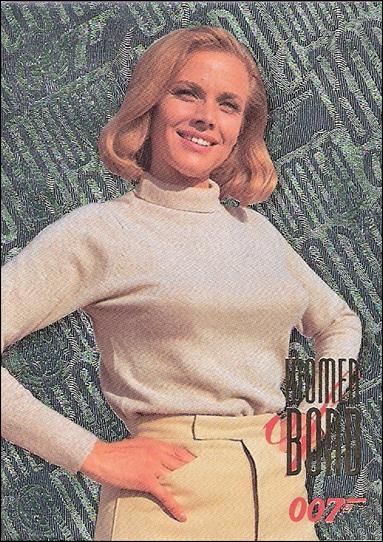 James Bond Connoisseur's Collection Volume One: The '60s (Women of Bond 007 Subset) card W3 Pussy Galore