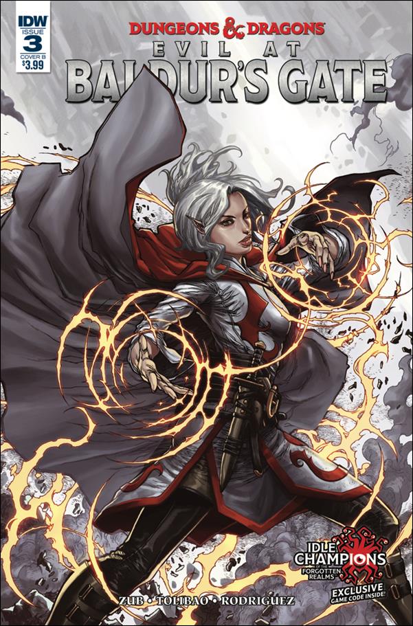 Dungeons & Dragons: Evil at Baldur's Gate issue 3-B Harvey Tolibao Cover