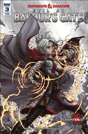Dungeons & Dragons: Evil at Baldur's Gate issue 3-B Harvey Tolibao Cover