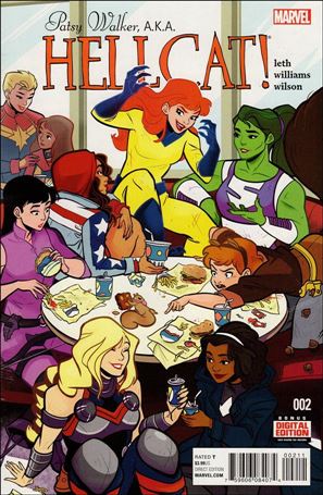 Patsy Walker, A.K.A. Hellcat! issue 2 Brittney Williams Cover