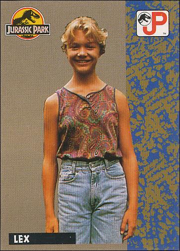 Jurassic Park (Base Set) card 15 Lex