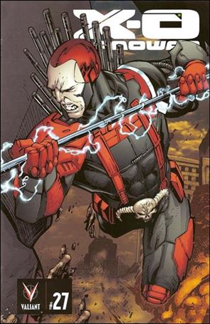 X-O Manowar (2012)  issue 27-C Diego Bernard Armor Hunters 18-Part Mega-Cover