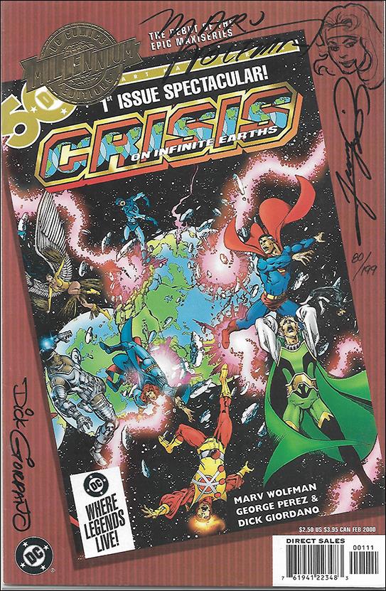 Millennium Edition: Crisis on Infinite Earths issue 1-D DF Supergirl Sketch Cover (Signed) 1/199
