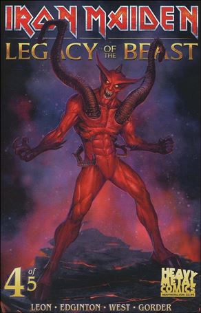 Iron Maiden Legacy of the Beast issue 4-B Navigator Games 