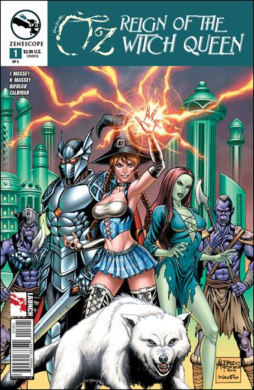 Grimm Fairy Tales Presents Oz: Reign of the Witch Queen issue 1-B Alfredo Reyes Cover