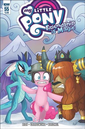 My Little Pony: Friendship is Magic issue 55 Agnes Garbowska Cover