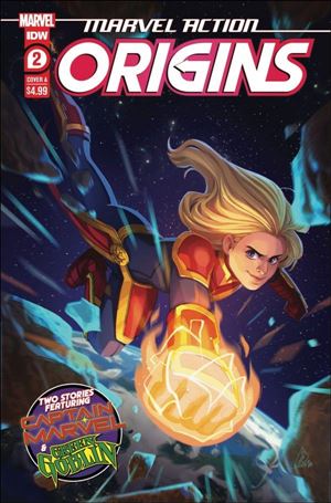 Marvel Action Origins issue 2 Lanna Souvanny Captain Marvel Cover