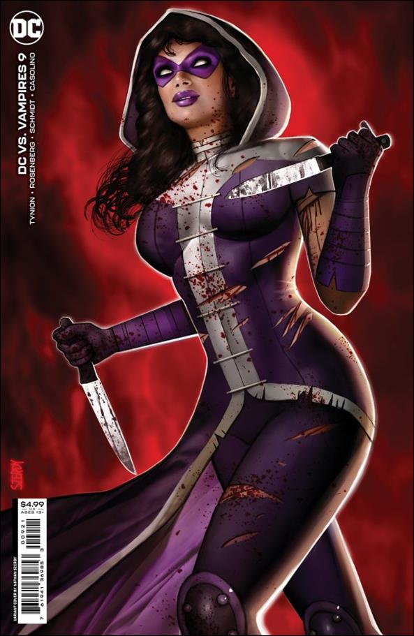 DC vs Vampires issue 9-B Nathan Szerdy Cardstock Cover