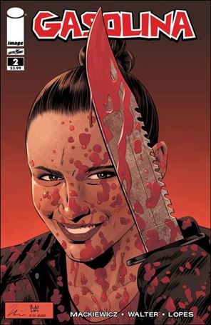 Gasolina issue 2-B Niko Walter Walking Dead Tribute Cover