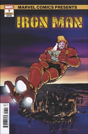 Iron Man (2024) issue 7-B David López Marvel Comics Presents Cover