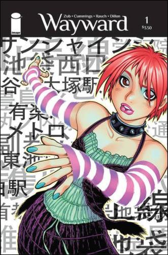 Wayward issue 1-D Adam Warren Cover