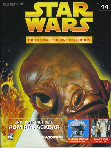 Star Wars: The Official Figurine Collection  issue 14 Admiral Ackbar
