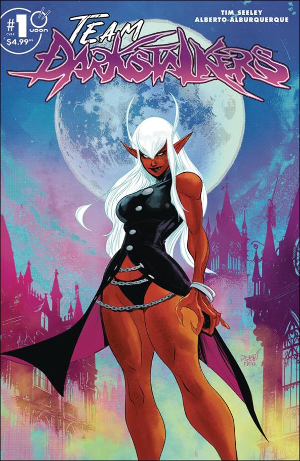 Team Darkstalkers issue 1-E Robbi Rodriguez 1:5 Cover