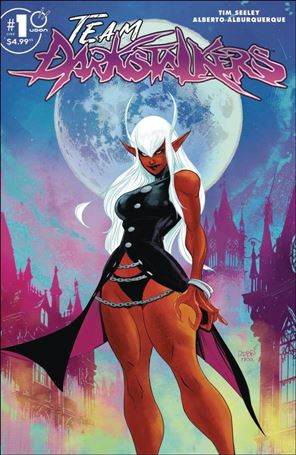 Team Darkstalkers issue 1-E Robbi Rodriguez 1:5 Cover