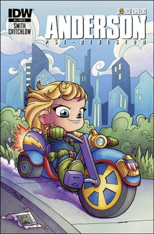 Judge Dredd: Anderson, Psi-Division issue 4-C Agnes Garbowska Subscription Cover