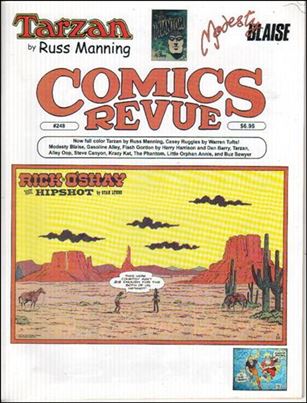 Comics Revue issue 248 Rick O'Shay by Stan Lynde