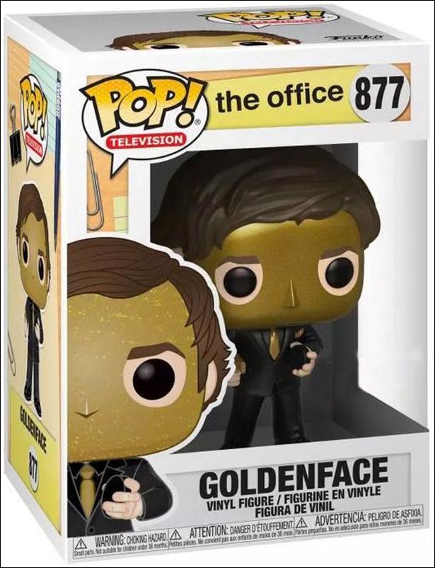 POP! Television figure 877 Goldenface