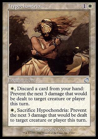 Magic the Gathering: Torment (Base Set) card 7 Hypochondria