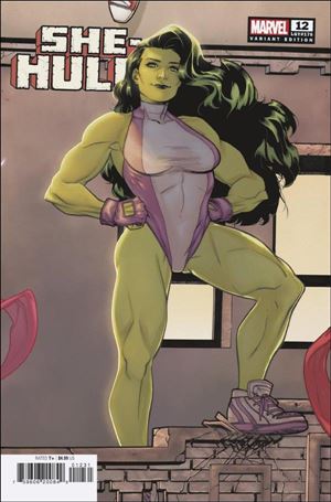 She-Hulk (2022) issue 12-B Elena Casagrande Women of Marvel Cover