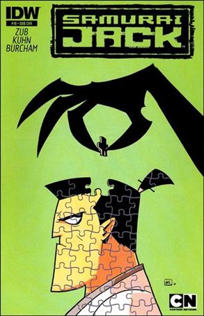 Samurai Jack issue 10-B Andy Kuhn Subscription Cover
