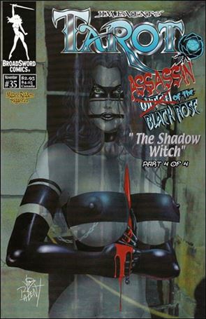 Tarot: Witch of the Black Rose issue 35-B Azure Cover