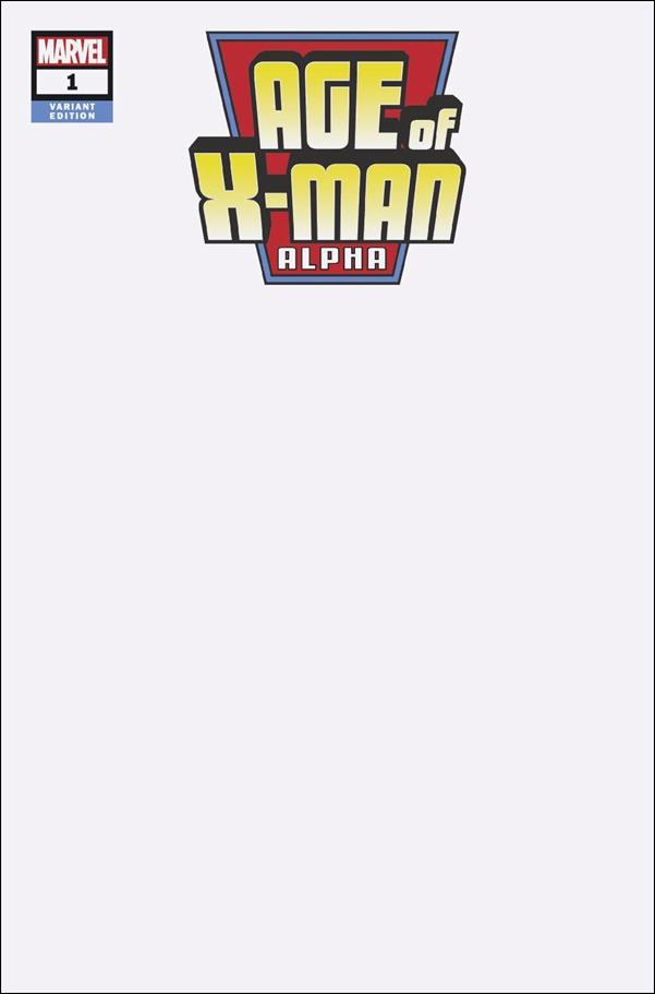 Age of X-Man: Alpha issue 1-C Blank/Sketch Cover