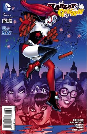Harley Quinn (2014) issue 16-C Amanda Conner 1:25 Left Hand Cover