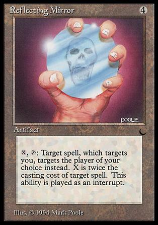 Magic the Gathering: The Dark (Base Set) card 106 Reflecting Mirror