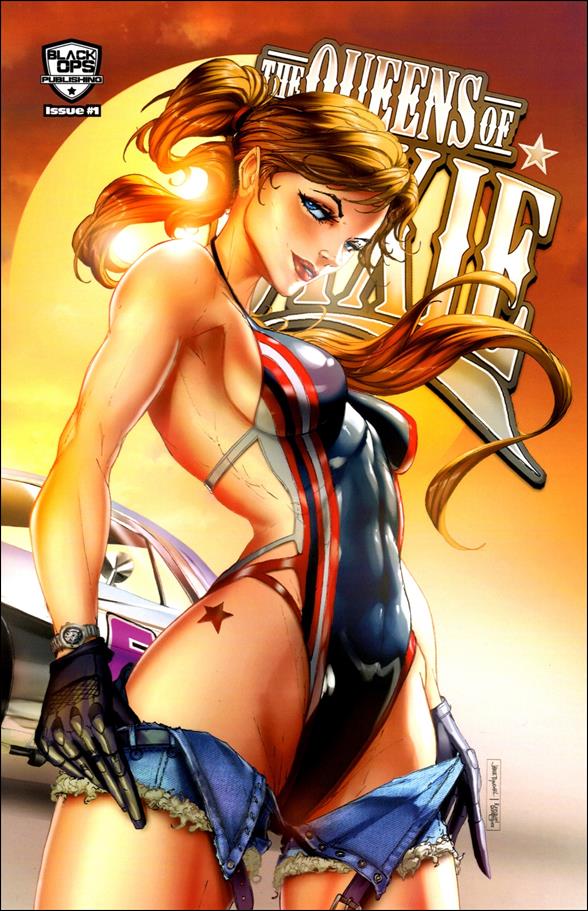 Queens of Dixie issue 1-J Jamie Tyndall Wraparound "Challenger" Cover
