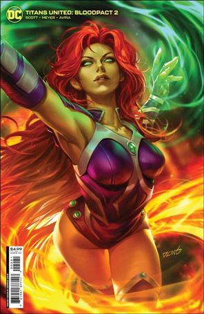 Titans United: Bloodpact issue 2-B Derrick Chew Cover