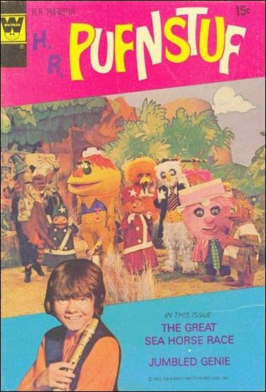 H.R. Pufnstuf issue 7-B Whitman Cover