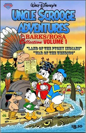 Walt Disney's Uncle Scrooge Adventures, The Barks / Rosa Collection Cover Image 1