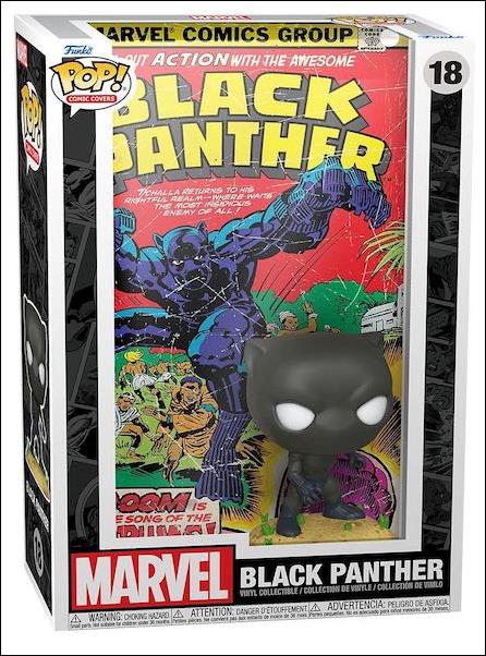 Pop! Comic Covers (Marvel) figure 18 Black Panther (Black Panther #7, Oct. 1977)