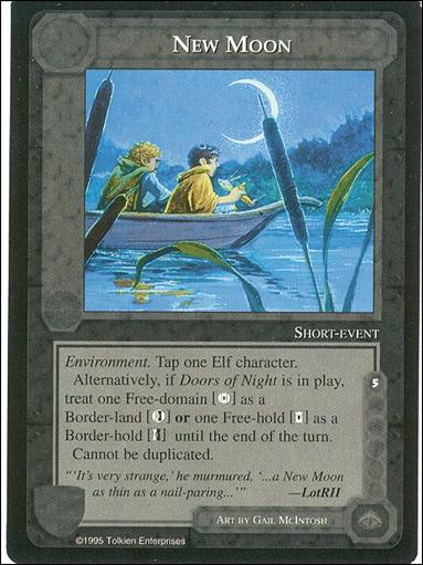 Middle-Earth: The Wizards (Base Set) card 308 New Moon