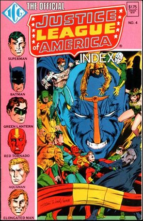 Official Justice League of America Index issue 4