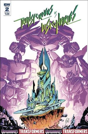 Transformers vs The Visionaries issue 2 Fico Ossio Cover
