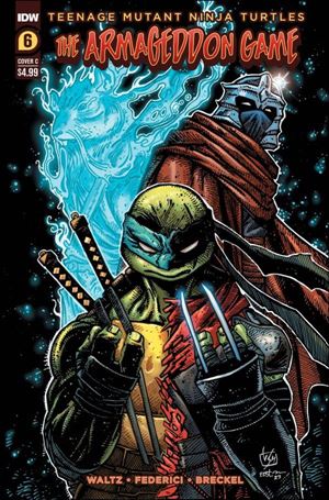 Teenage Mutant Ninja Turtles: The Armageddon Game (9/2022) issue 6-C Kevin Eastman Cover