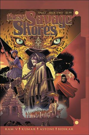These Savage Shores issue 2-B Second Printing Cover
