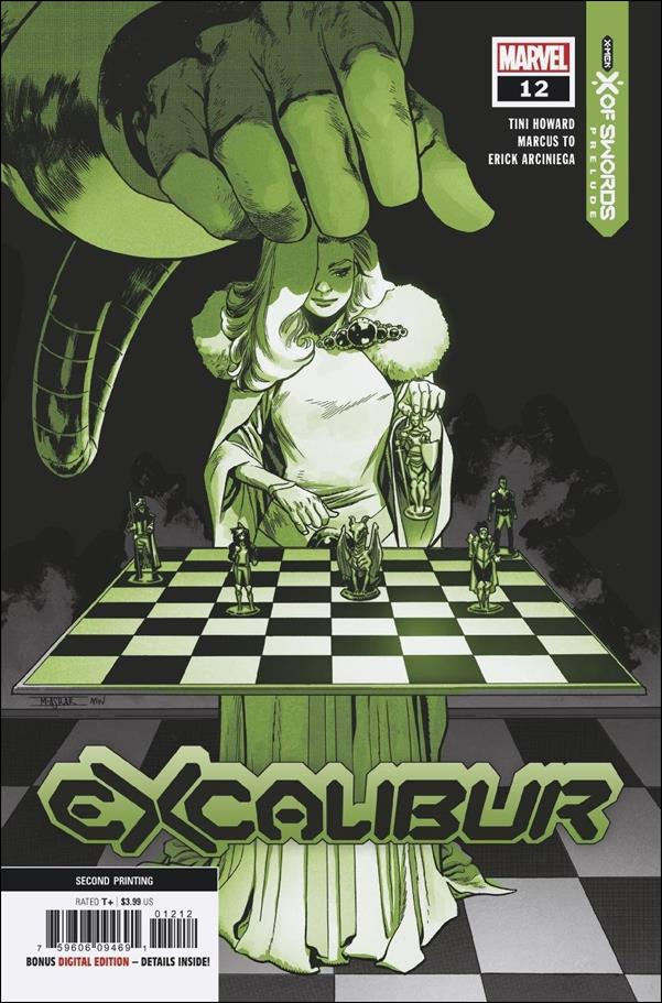 Excalibur (2019) issue 12-B Green Cover (2nd Printing)