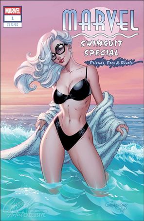 Marvel Swimsuit Special: Friends, Foes & Rivals issue 1-P Webstore Exclusive J. Scott Campbell Cover