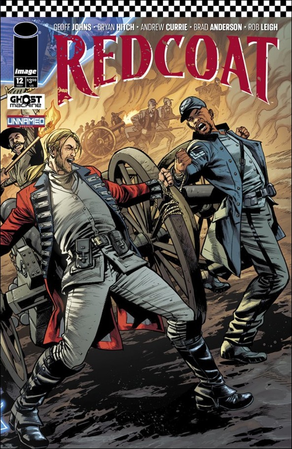 Redcoat (2024) issue 12 Bryan Hitch Wraparound Cover