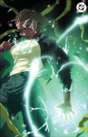Absolute Green Lantern issue 1-P Gerald Parel Cardstock Foil Cover (2nd Printing)