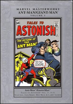 Marvel Masterworks: Ant-Man/Giant-Man issue 1 Silver Dust Jacket